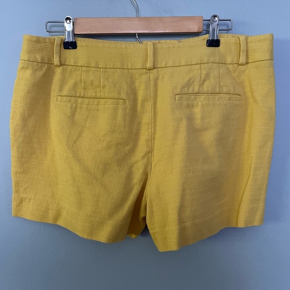 Ann Taylor Loft Yellow Shorts Size 12 - Picture 3 of 6